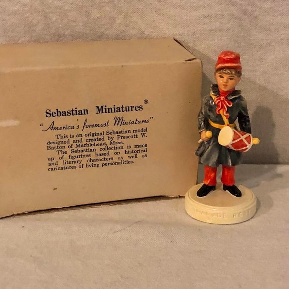 Vintage 1953 Sabastian Miniatures Parade Rest W/ Original Box - Picture 1 of 10
